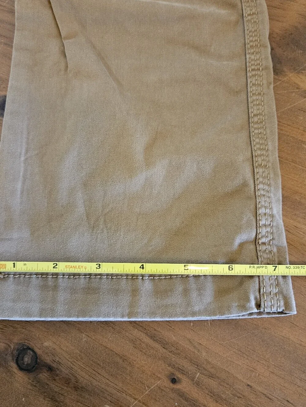 Goodfellow Khaki Cargo Pants Tan Size 30x32